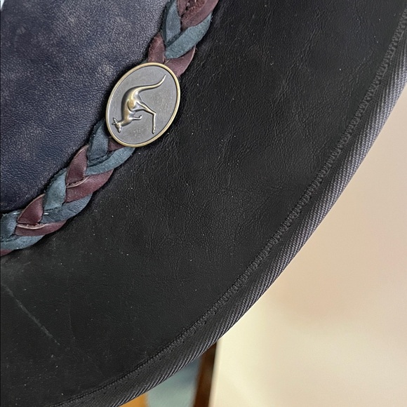Lightning Ridge Leather Outback Hat - Picture 3 of 4